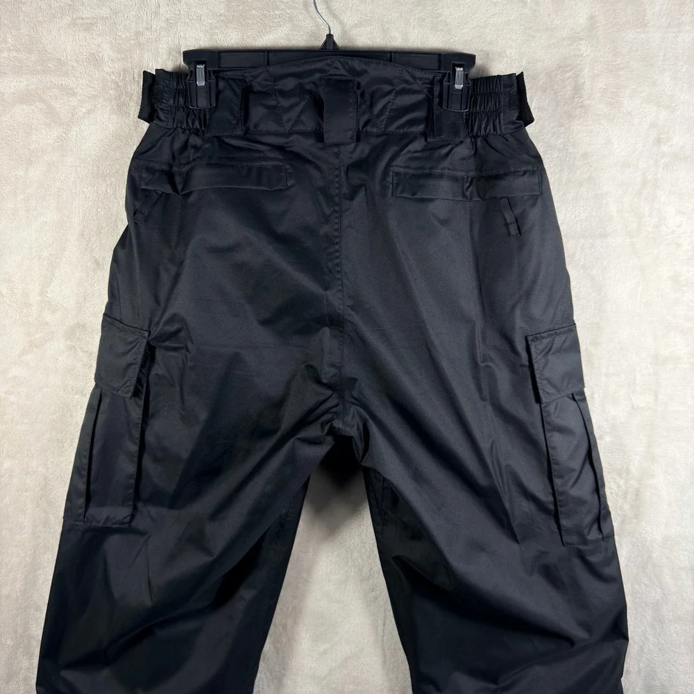 5.11 Tactical Series Men's Patrol Rain Pants Cargo Black Nylon 48057 Size M - Picture 9 of 10